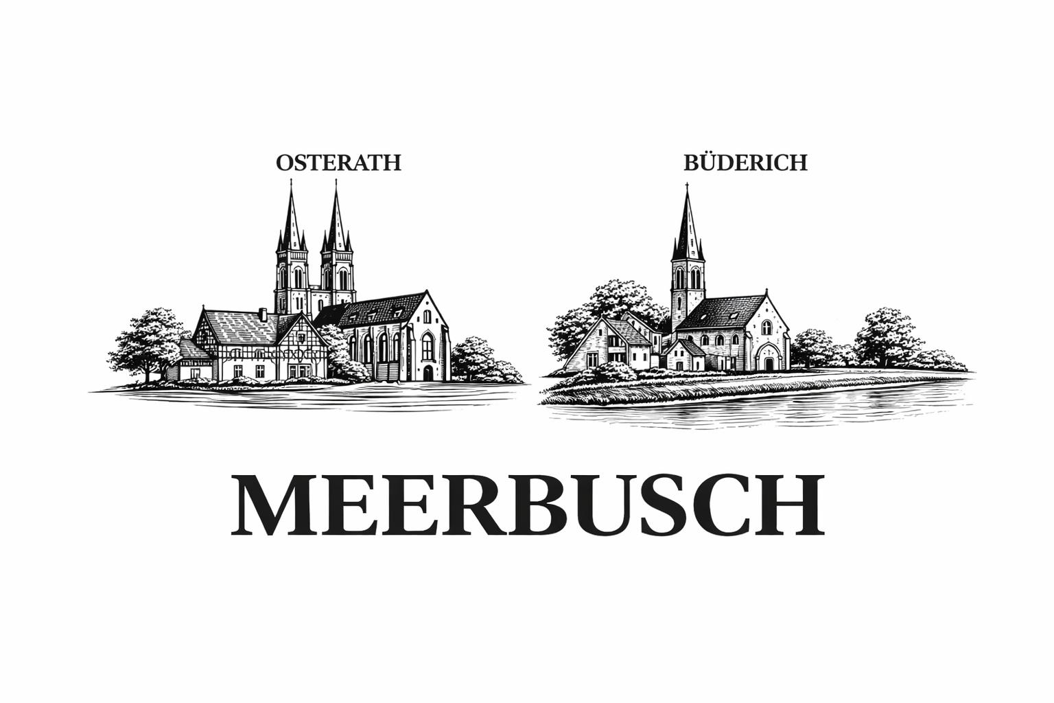 Krefelder Skyline ohne Name