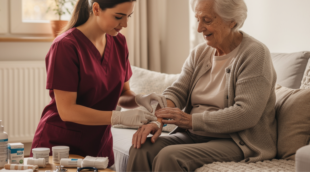 Wundversorgung zu Hause: So arbeitet Florence Hilfe mit Wundexperten zusammen
